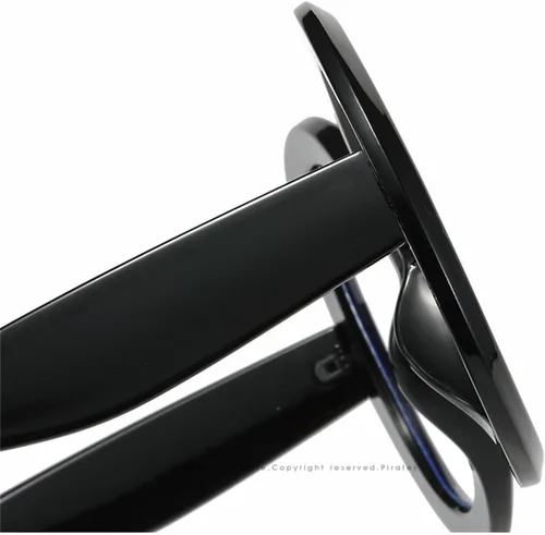 Vista 8 de willochra Lentes de lectura redondos de gran tamaño estilo Oprah con bisagra de resorte para computadora con bloqueo de luz azul para mujeres y Negro