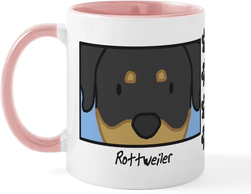 Vista 42 de CafePress Taza de café de cerámica Anime American Eskimo de 11 oz (11.0 fl oz)