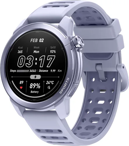 Vista 9 de mibro GS Active2 - Reloj inteligente para correr con GPS de doble banda Gris oscuro