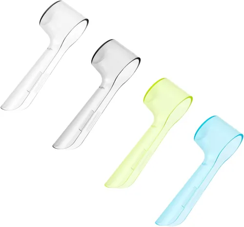 Vista 9 de 2 tapas para cepillos de dientes eléctricos, cubiertas de cabeza de cepillo de dientes eléctrico compatibles con cabezales Oral B