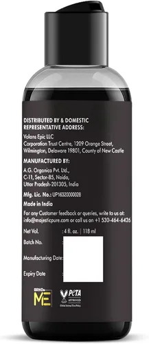 Vista 8 de Majestic Pure Aceite de ricino negro jamaicano, 100% puro y natural, grado premium, prensado en frío, sin hexano, para cabello, pestañas, cejas