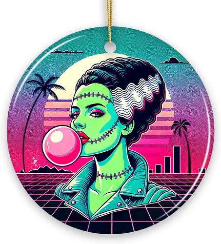 Vista 12 de Decoraciones colgantes espeluznantes para árbol de Halloween y decoración del hogar