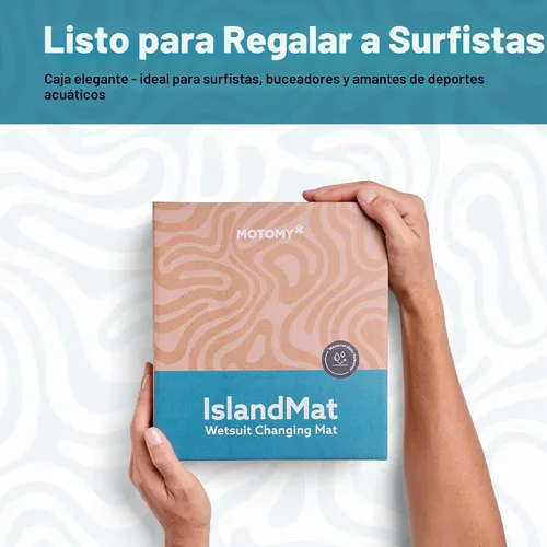 Vista 5 de IslandMat Wetsuit Changing Mat, Waterproof 2-in-1 Surf Bag, Heavy-Duty