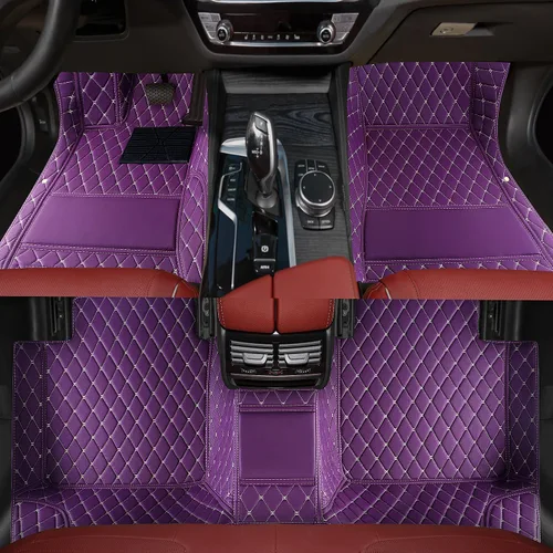 Vista 37 de Alfombrillas personalizadas para automóvil adecuadas para el 99% de automóviles, camiones, SUV, alfombrillas para todo tipo de clima, alfombrillas
