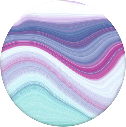 Vista 8 de PopSockets Agarre para teléfono con soporte expansible, PopGrip de mármol - Azul mármol