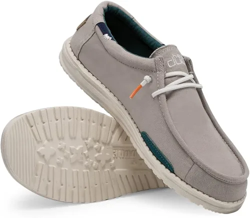 Vista 3 de Hey Dude Wally Washed- Mocasín para hombre