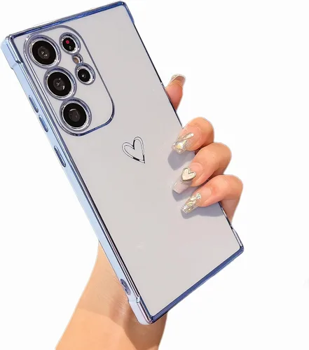 Vista 38 de ZTOFERA Funda diseñada para Google Pixel 7a, bonito diseño de corazones de amor con borde chapado y protección de lente de cámara, para Google Pixel