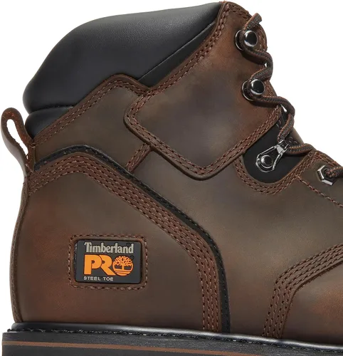 Vista 3 de Timberland PRO Botas Pit Boss con punta de acero para hombre