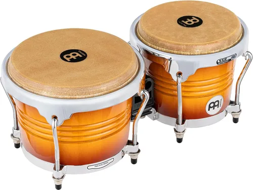 Vista 7 de Meinl 6.75 pulgadas + 8 pulgadas Freeride serie Bongo Natural