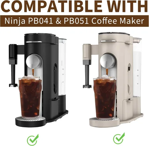 Vista 2 de Filtros de papel de café desechables para Ninja Pod & Grounds Single Serve 150 filtros