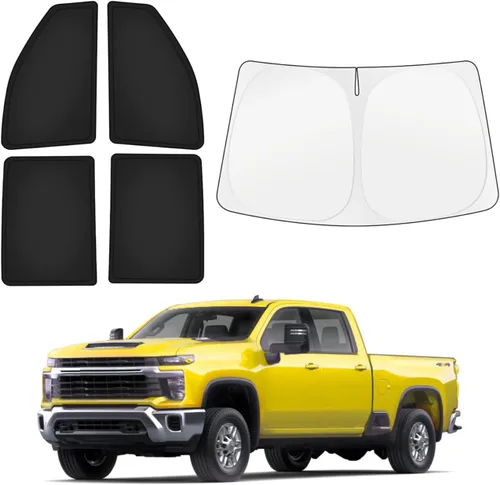 Vista 26 de KUST - Parasol plegable para parabrisas para BMW X1 E84, accesorios 2011 2012 2013 2014 2015, protector de visera de sol ajustable que bloquea