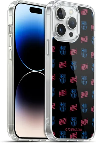 Vista 65 de Head Case Designs Funda de gel con licencia oficial del FC Barcelona con logotipo y patrón de Forca Barca [protección de grado militar] compatible