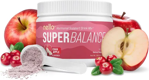 Vista 9 de Nello Superbalance Mezcla de bebida de apoyo hormonal, SRI-81 Shatavari, mio-inositol, Rhodiola Rosea, vitamina C, magnesio, teobromina
