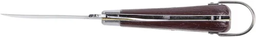Vista 4 de Klein Tools Cuchillo de bolsillo 1550-4, cuchillo de electricistas con hoja de corte Hawkbill de 3 pulgadas de acero al carbono