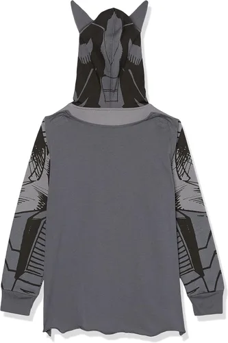 Vista 2 de DC Comics Sudadera con capucha y cremallera de Batman para niños, DC - Niños 4-20
