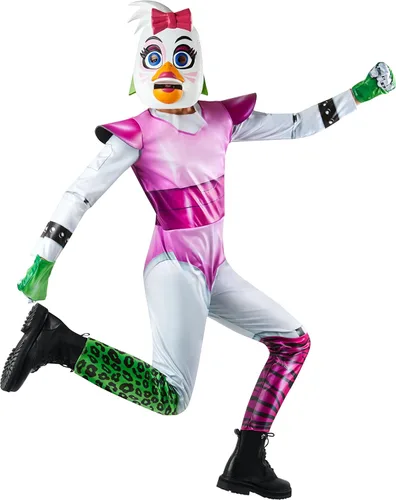 Vista 3 de Rubies Childs Five Nights at Freddys Glamrock Chica Costume