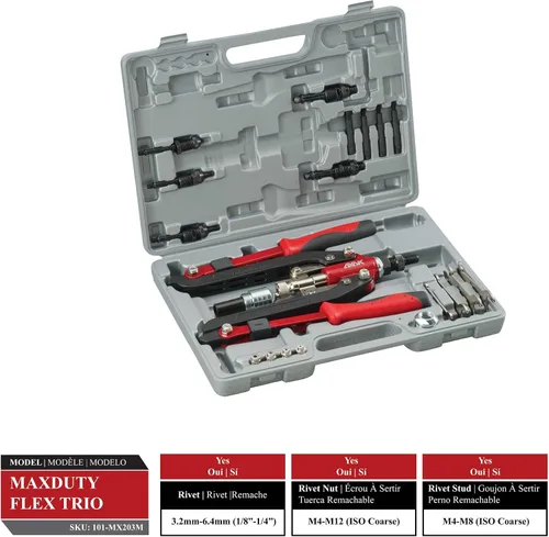 Vista 2 de AVAK MaxDuty Flex Trio (métrico)