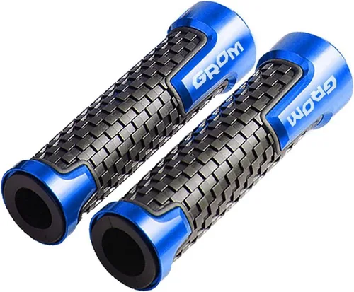 Vista 7 de Agarraderas de manillar de motocicleta GROM Accesorios de motocicleta Manillar Manillar Bar Perillas de agarre extremos para GROM MSX125 2014 2015