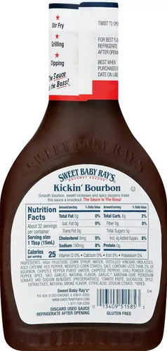 Vista 2 de Sweet Baby Ray's Salsa y adobo, Kickin' Bourbon , 16 onzas