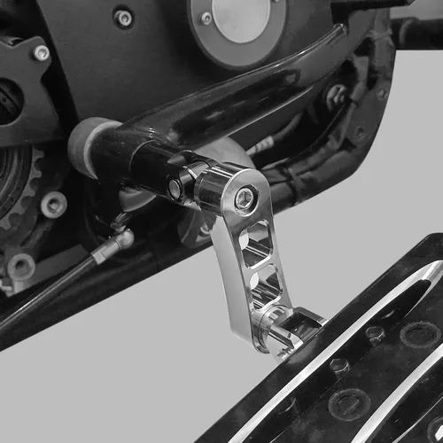 Vista 3 de Estribos ajustables Highway Pegs con montaje macho para pie de motocicleta, abrazadera, soporte, extensiones, soporte con abrazadera para Harley