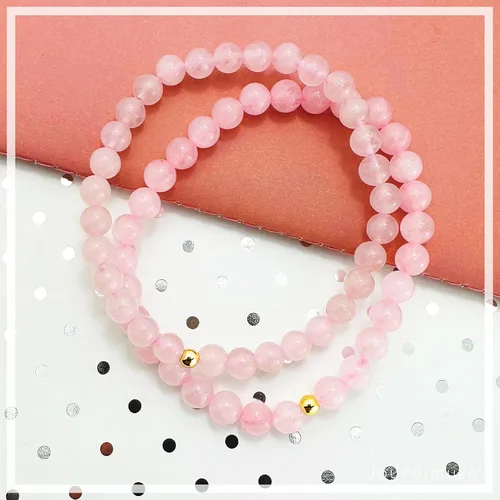 Vista 35 de Pulseras elásticas, piedras preciosas naturales, amatista, citrino, cuarzo rosa, cuarzo de cristal transparente, ojos de peridoto y teger, regalo