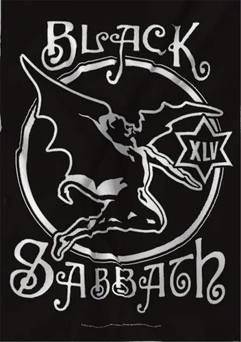 Vista 3 de Signs-unique Black Sabbath - Póster grande de tela para el 45 aniversario (43.307 x 29.528 in)
