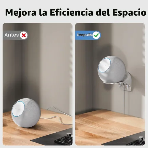Vista 4 de XLTTYWL Soporte de pared para estudio, accesorios de montaje de estudio de aleación de aluminio con gestión de cables, soporte de pared premium que