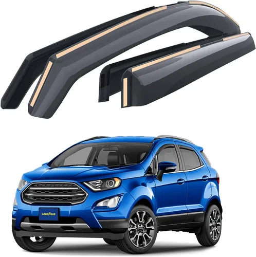 Vista 13 de Goodyear Deflectores de ventana de canal inastillables para Nissan Altima 2019-2026, protectores de lluvia, viseras de ventana para automóviles