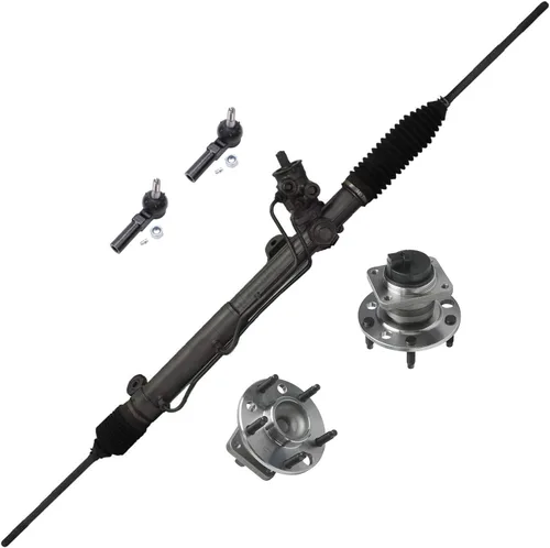 Vista 89 de Detroit Axle - Kit de suspensión delantera 4WD para Nissan Frontier Pathfinder Xterra, 2 cubos de rodamientos de ruedas, 2 brazos de control