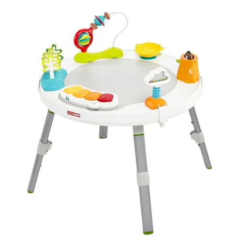 Vista 3 de Skip Hop Baby 3 en 1 Grow with Me Set con centro de actividades y sillas para niños pequeños, explora y más