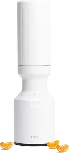 Vista 13 de The Beast Mini Blender Plus Mini licuadora de cocina para encimera Mezcla de batidos y batidos, aderezos, salsas, salsas Recipientes Azul