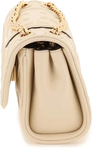 Vista 3 de Tory Burch Fleming - Bolso de hombro convertible suave para mujer, color crema, Marfil