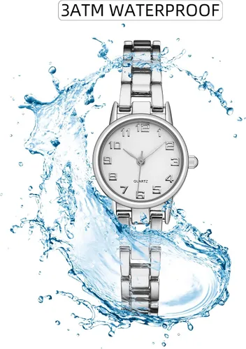 Vista 5 de IBSO BOERNI AIBISINO Relojes de mujer Relojes de pulsera de cuarzo para mujer, reloj de pulsera impermeable Relogio Feminino