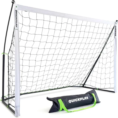 Vista 12 de QUICKPLAY Kickster - Arco de fútbol ultra portátil Montaje rápido y fácil Incluye red y bolsa de transporte Disponible en 7 tamaños Red