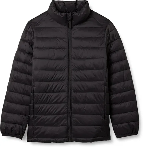 Vista 14 de Amazon Essentials Chaqueta ligera, resistente al agua, con capucha, acolchada y plegable para niños y niñas pequeñas