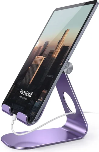 Vista 16 de Soporte ajustable para ipad, soporte para tableta Lamicall, Gris espacial