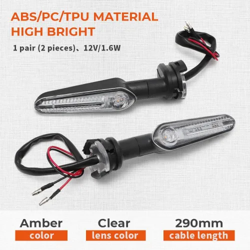 Vista 6 de motoparty Luz de señal de giro LED para Yamaha MT07 Tracer 700 XJ6 FZ6 MT09 900 MT10 YZF R1 R3 R6 R6S FZ6 FZ1 FZ Fazer FZ6R FZ07 FZ8 FZ09 TMAX MT-09