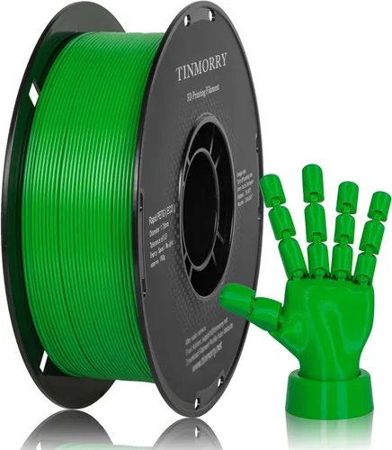 Vista 12 de TINMORRY - Filamento PETG CF de 1.75 mm para impresora 3D, compatible con Bambu LAB, Creality K1C, QIDI MAX3, FLASHFORGE Adventurer 5M, Prusa MK4
