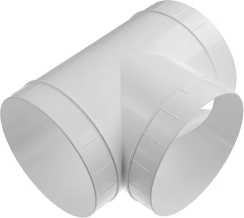 Vista 9 de Vent Systems Conector de conducto de 4 pulgadas, adaptador de manguera de 3 vías/divisor para manguera, conector de tubería redonda en forma de T