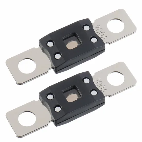 Vista 17 de Fusible de Alta Corriente MEGA 40A - Fusible de Perno de 40 Amperios para Automóviles, Camiones, Vehículos de Construcción, Autobuses, Caravanas