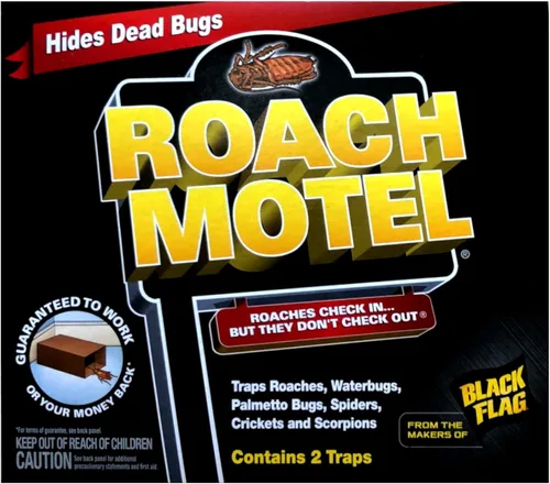 Vista 12 de Black Flag Trampas Roach Motel, 2 unidades, 1 paquete