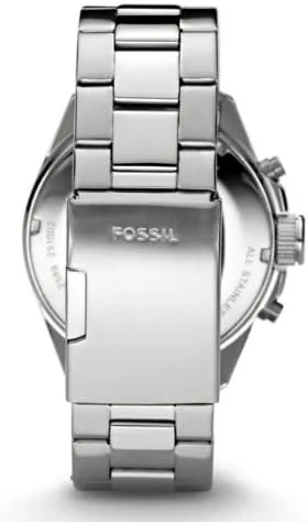 Vista 2 de Fossil Decker - Reloj cronógrafo de acero inoxidable para hombre