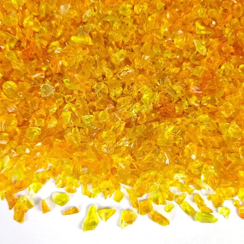 Vista 12 de HappyFiller 1.3 LB de arena de vidrio triturado verde oscuro, piezas de vidrio roto, piedras de terrario trituradas para arte de resina