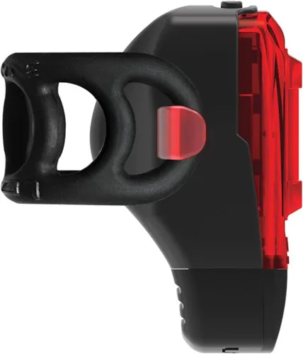 Vista 2 de LEZYNE KTV Drive - Luz trasera LED recargable IPX7 impermeable de visibilidad de 270 grados con múltiples modos, correa de montaje incluida