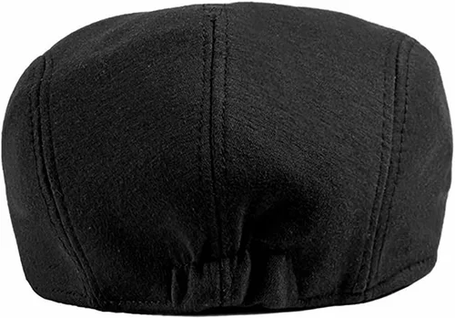 Vista 5 de DIYDECAL Paquete de 2 gorras planas para hombre Ivy Gatsby Newsboy