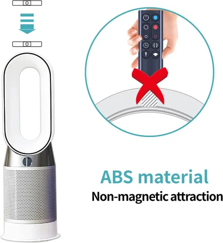 Vista 3 de Nuevo mando a distancia de repuesto compatible con Dyson Hot + Cool Tower Fan Heater Cooler AM09 (negro, número de pieza: 966538-04)