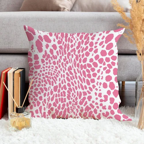 Vista 82 de Funda de cojín decorativa con estampado de guepardo verde peridoto para sofá, funda de almohada verde crema con estampado de leopardo con A-16