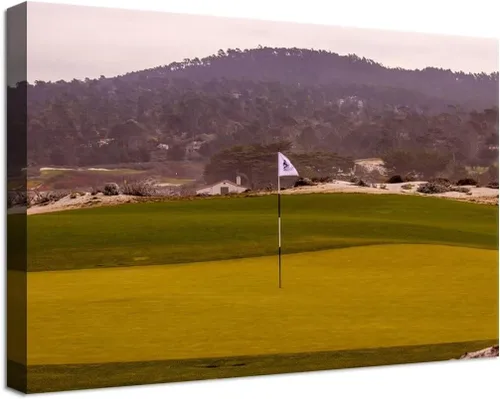 Vista 18 de chenchenArt Augusta - Arte de pared para campo de golf nacional Augusta, campo de golf de 12 hoyos, arte de pared para sala de estar, dormitorio