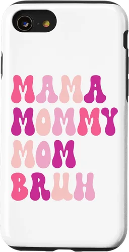 Vista 18 de Ma Mama Mommy Mom Bruh Funny Boy Mom Mothers Day Case for iPhone 17