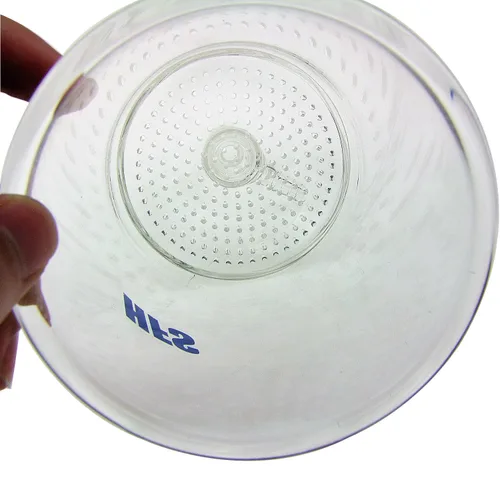 Vista 5 de HFS (R) Buchner - Embudo de filtro, junta 24/40, frita fina, vidrio de borosilicato alto, 3.4 fl oz, filtración de precisión para uso en laboratorio